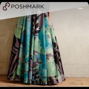 Anthropologie ball gown skirt.